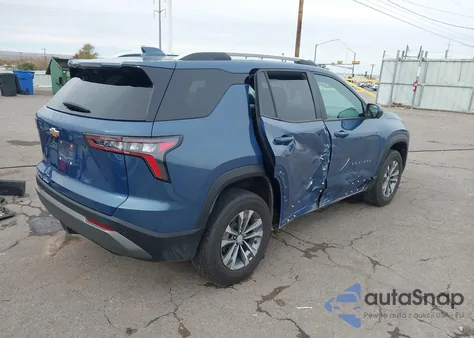 2025 Chevrolet Equinox Fwd Lt из США, поврежденный, VIN 3GNAXHEG1SL223858